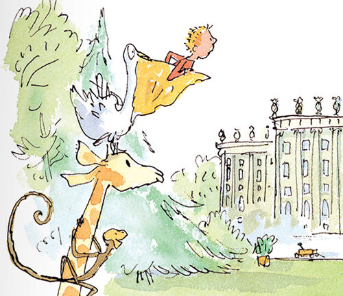 Quentin Blake-The Giraffe and the Pelle and me